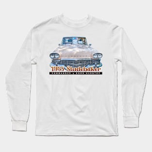 1958 Studebaker Commander 4 Door Hardtop Long Sleeve T-Shirt